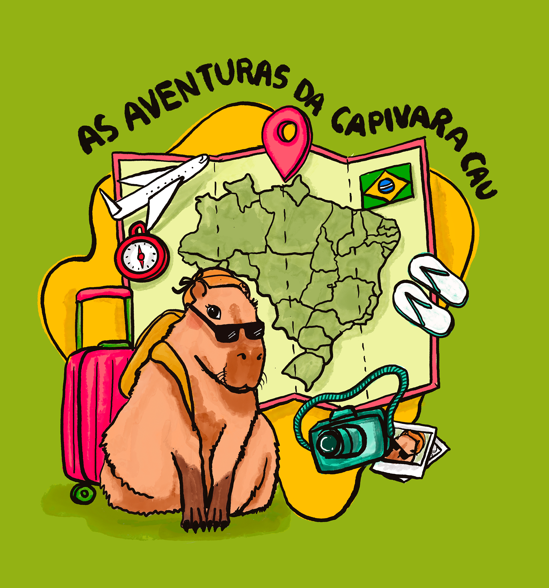 Capivara Cau, illustration 07