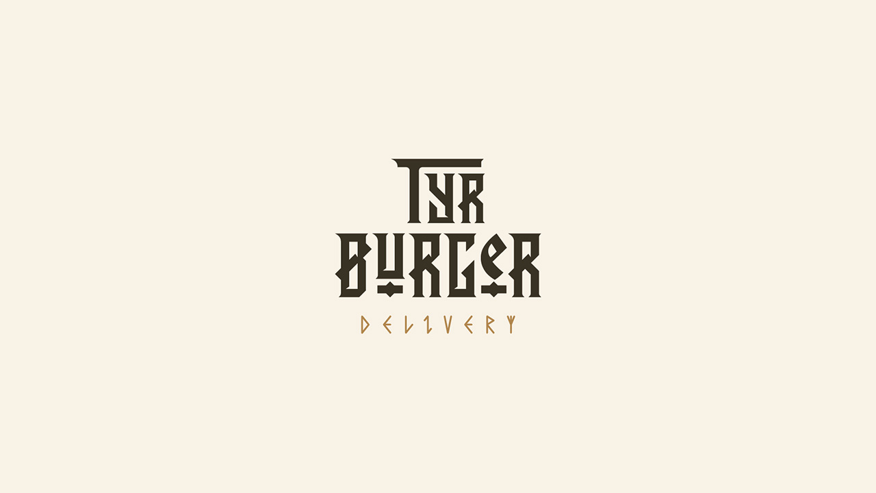 TYR Burger, visual identity 04