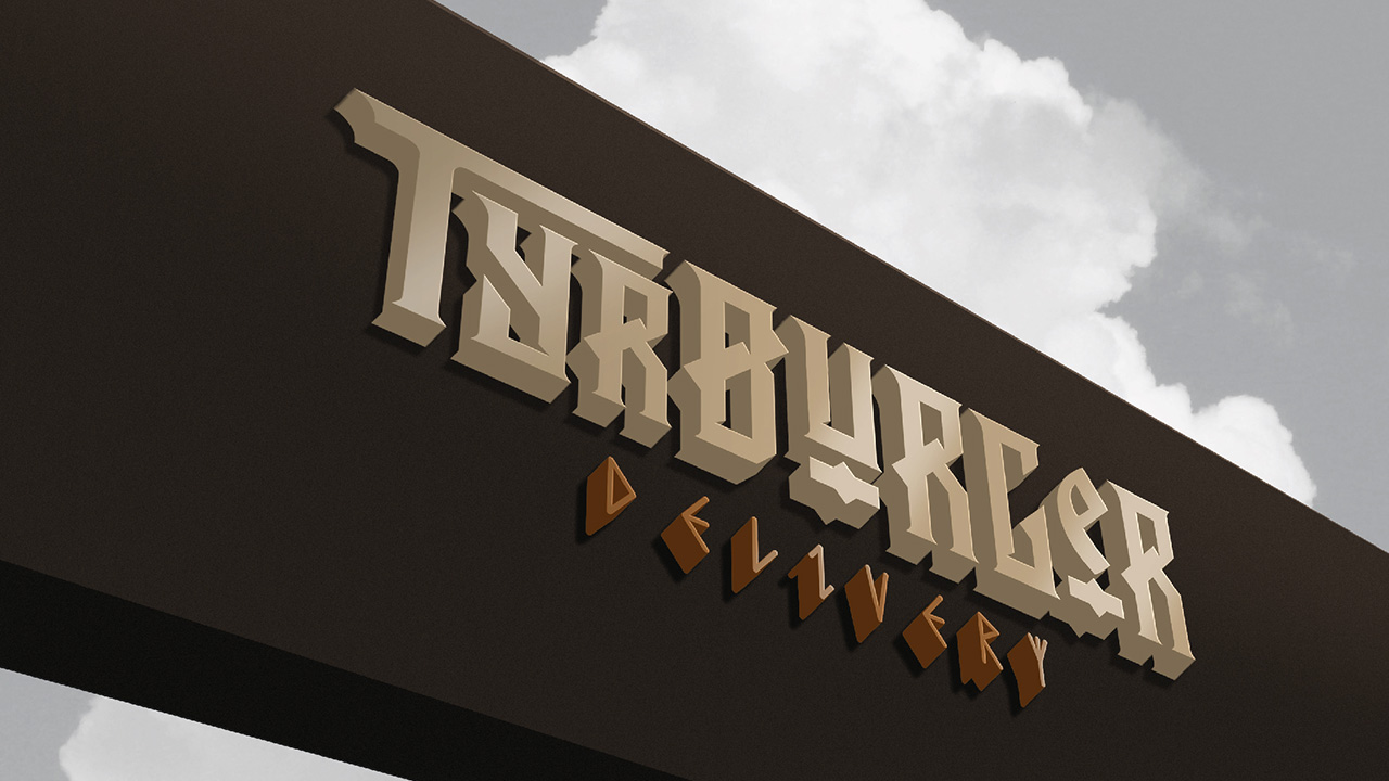 TYR Burger, visual identity 19