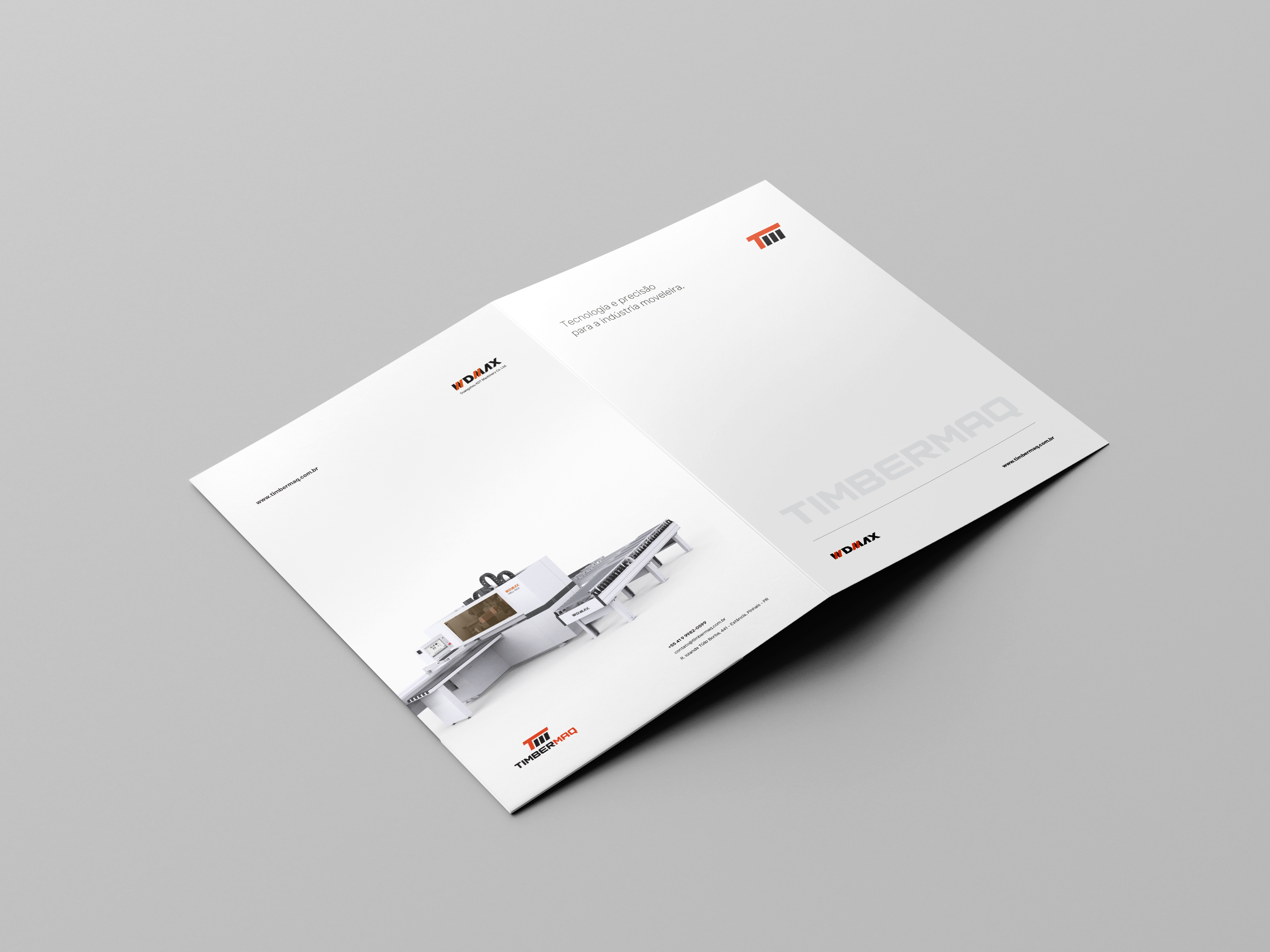 Graphic design — Timbermaq mockup