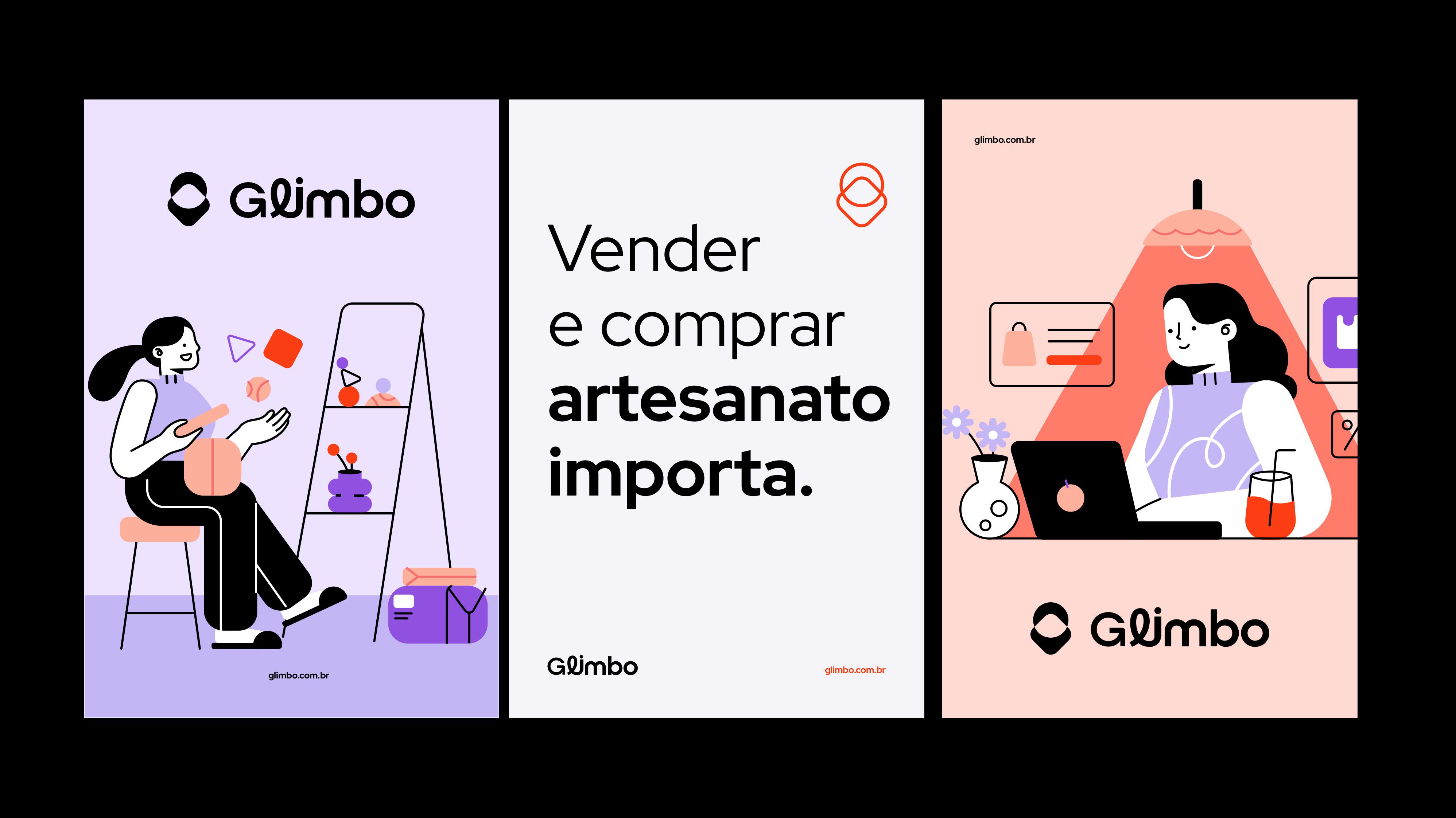 Glimbo, visual identity 17