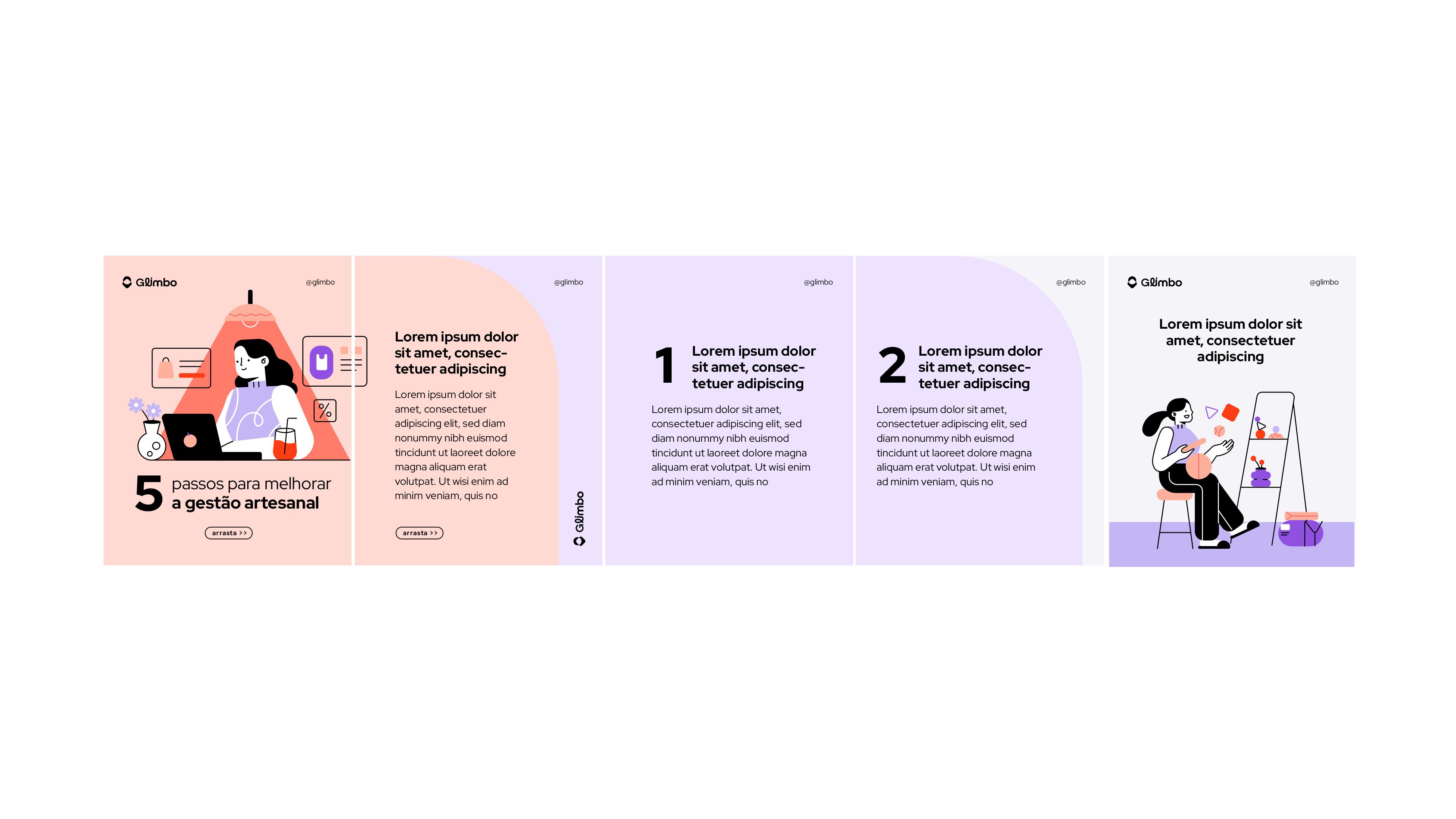 Glimbo, visual identity 20