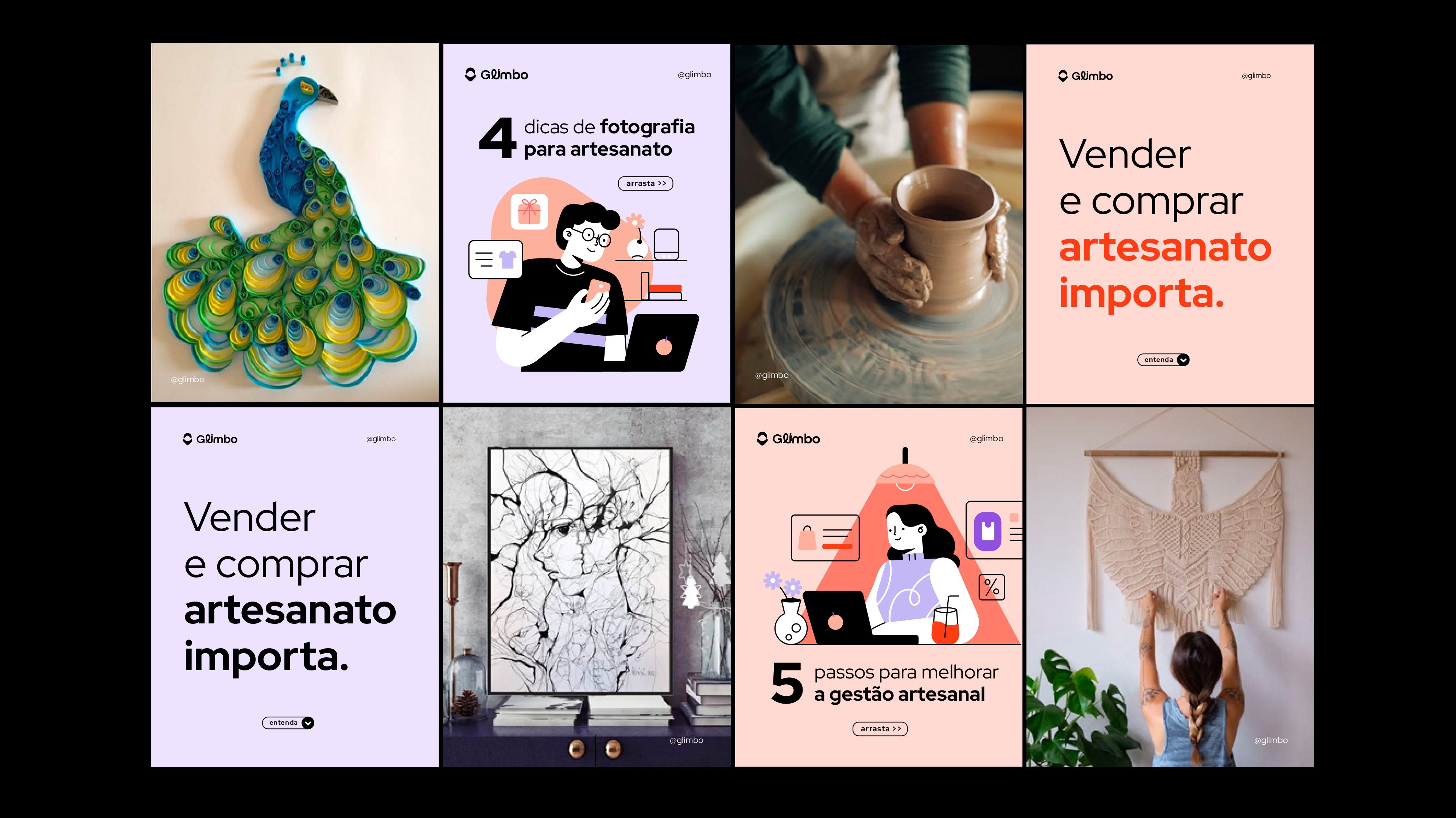 Glimbo, visual identity 21