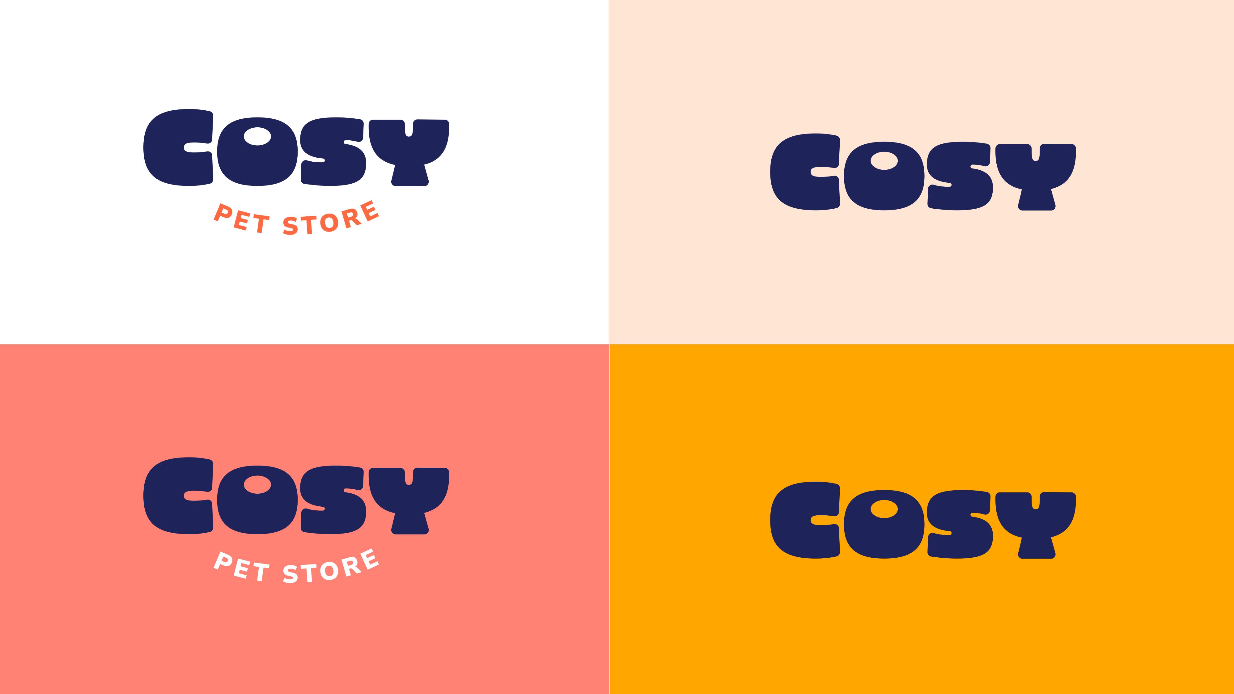 Cosy, pet shop visual identity 09