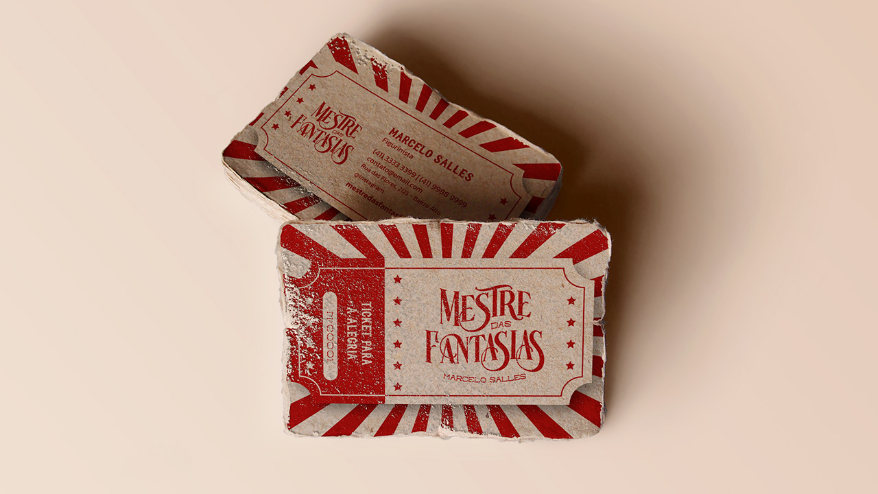 Mestre das Fantasias, visual identity 11