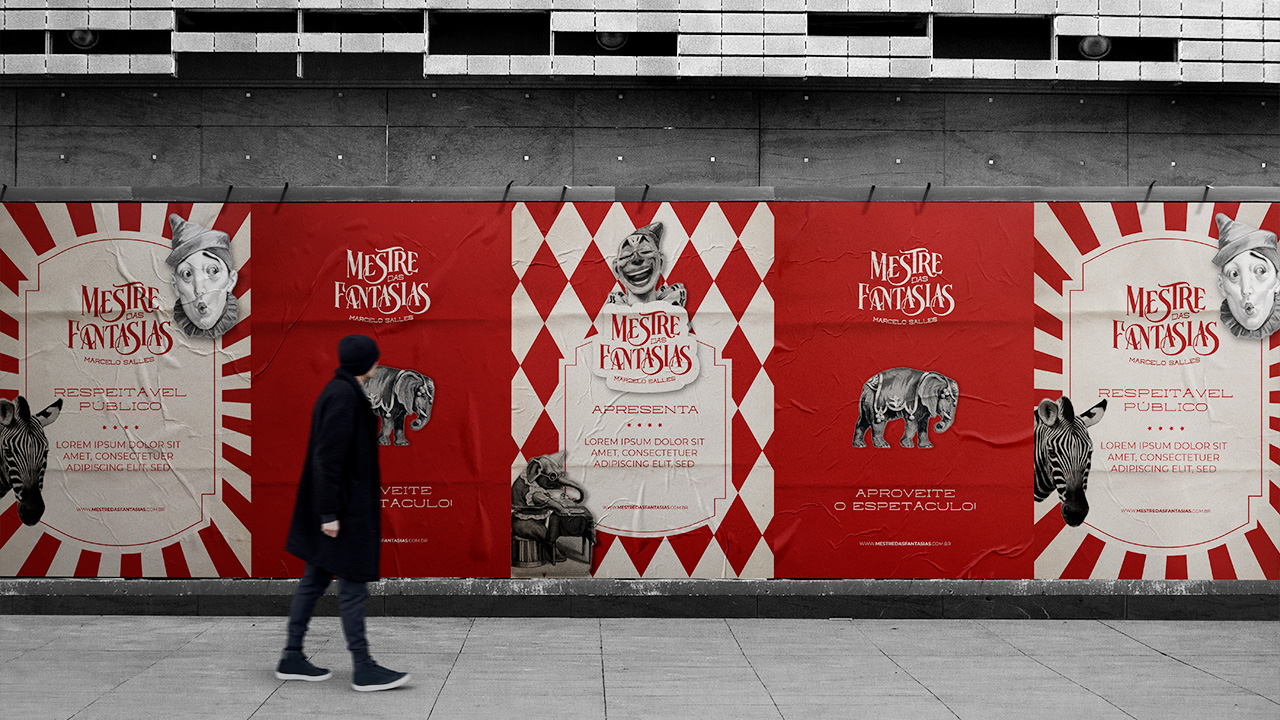 Mestre das Fantasias, visual identity 13