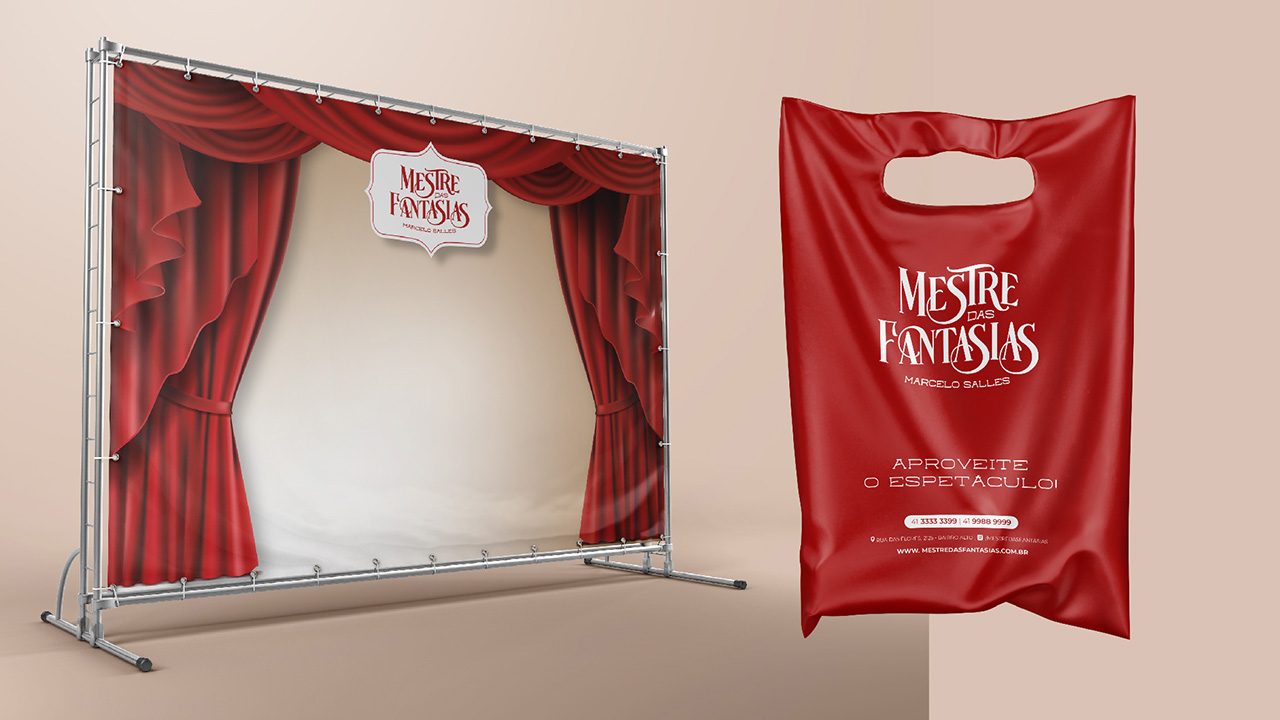 Mestre das Fantasias, visual identity 17